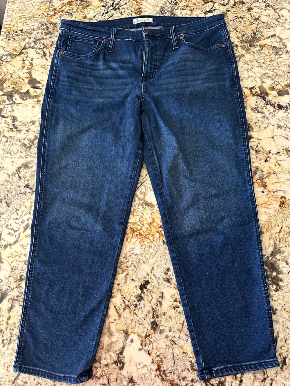 Madewell Mid-Rise Stovepipe Jeans